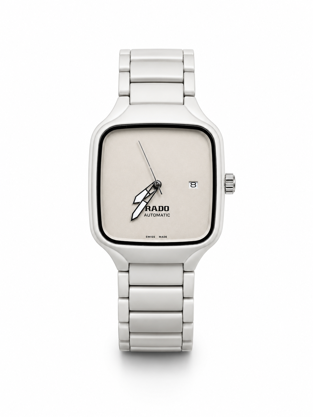 RADO True White Ceramic Watch – Swiss Made Luxury Men's Wrist Watch