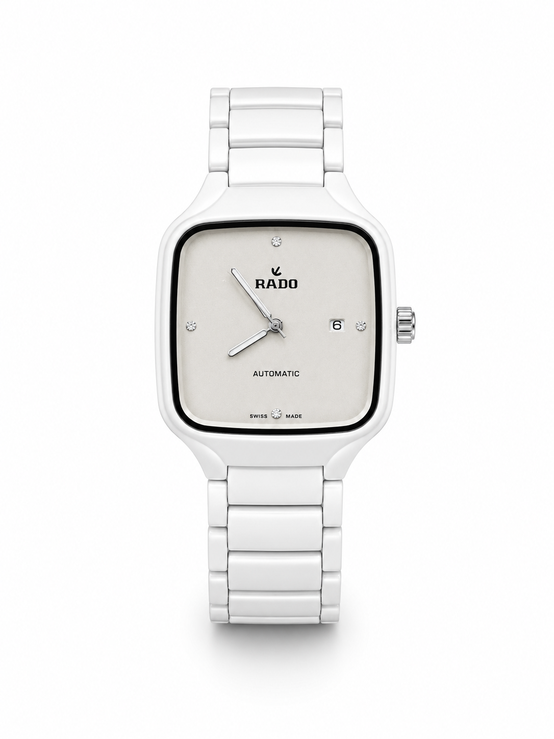 RADO True White Ceramic Watch – Swiss Made Luxury Men's Wrist Watch