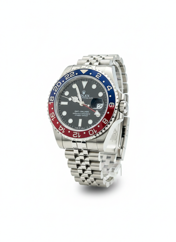 Luxury Two-Tone Rolex GMT Quartz Watch