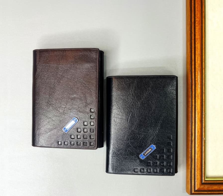 New Genuine Billfolds Wallet – Premium PU Leather Men’s Long Wallet | Stylish & Durable Design