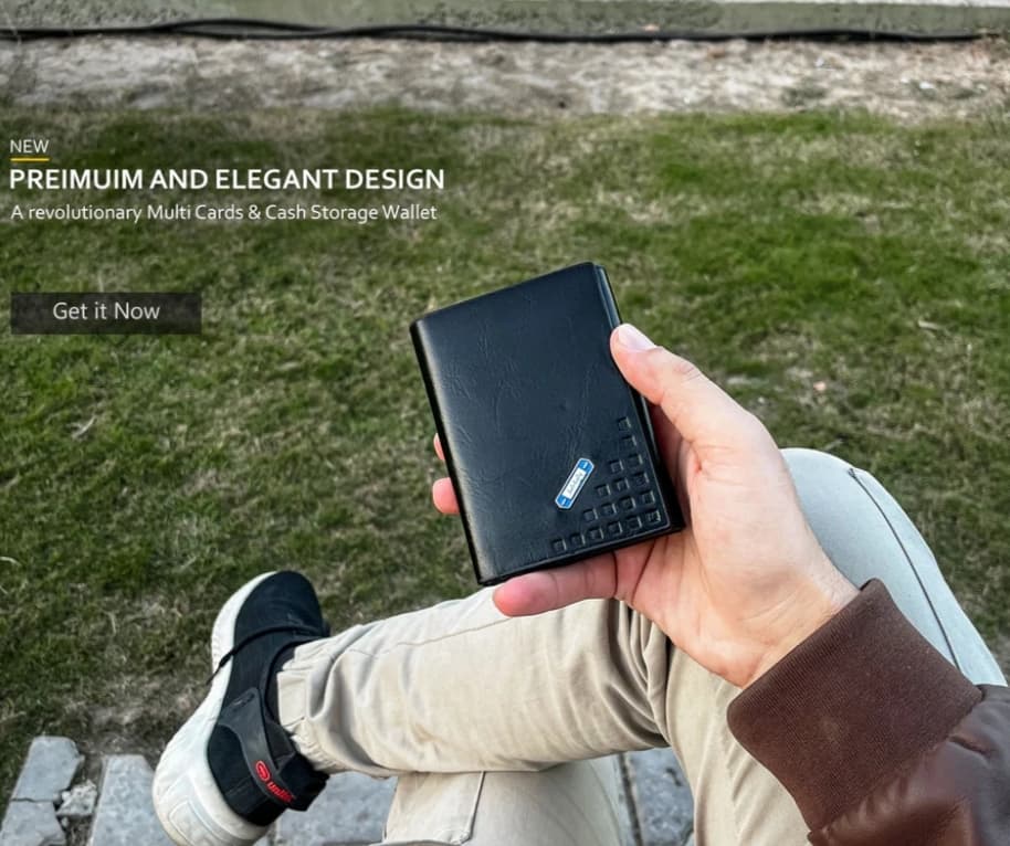 New Genuine Billfolds Wallet – Premium PU Leather Men’s Long Wallet | Stylish & Durable Design