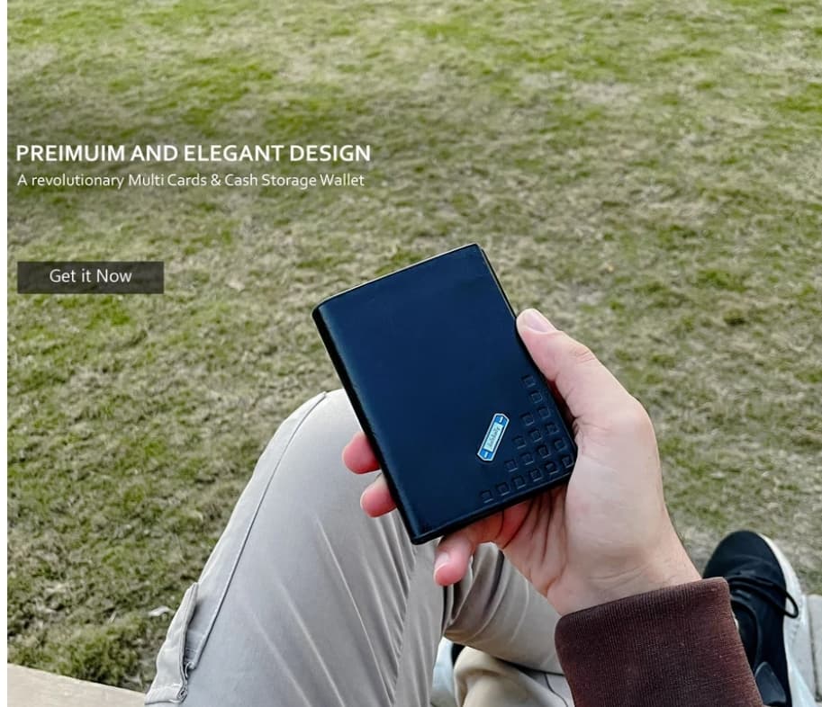 New Genuine Billfolds Wallet – Premium PU Leather Men’s Long Wallet | Stylish & Durable Design