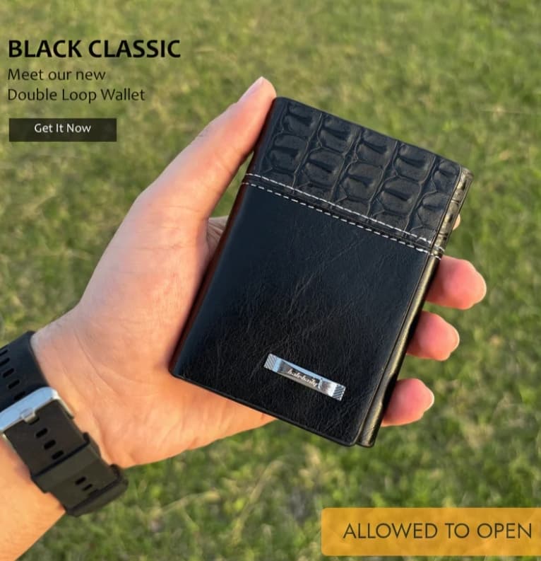 Premium Crocodile Leather Wallet – Luxury Handmade Men’s Wallet