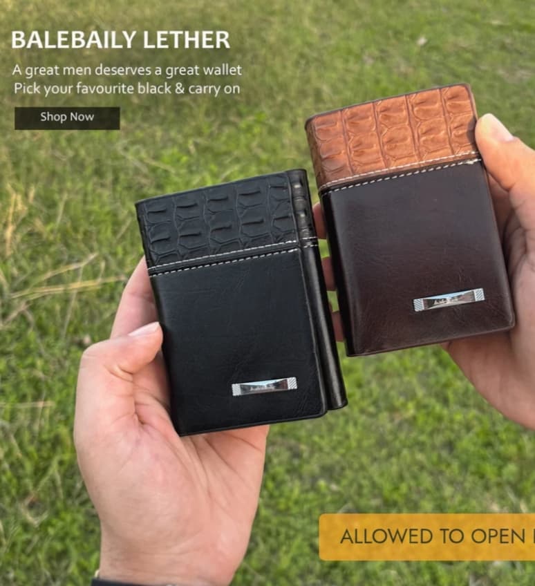 Premium Crocodile Leather Wallet – Luxury Handmade Men’s Wallet